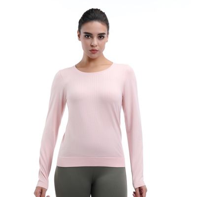 Good price UV Protection Running Long Sleeve Tops 92% Nylon 8% Spandex online