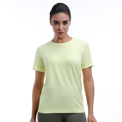 Good price Mesh Panel Compression Short Sleeve Shirts Regular Fit Breathable online