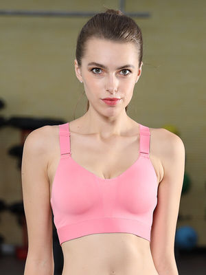 Good price Quick Dry Compression Running Bra Moisture Wicking With Removable Cups online