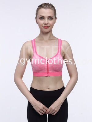 Goede prijs High Impact Padded Gym BH Draadloos Vocht onttrekken 55% Nylon 40% Polyester online