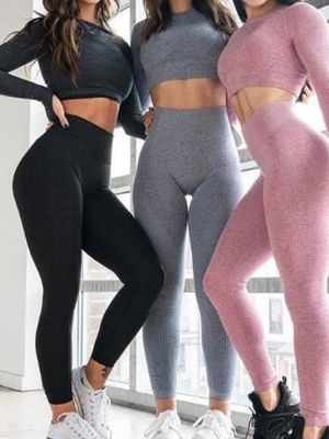 Good price Seamless High Waist Yoga Leggings 4 Way Stretch 92%Nylon 8%Spandex online